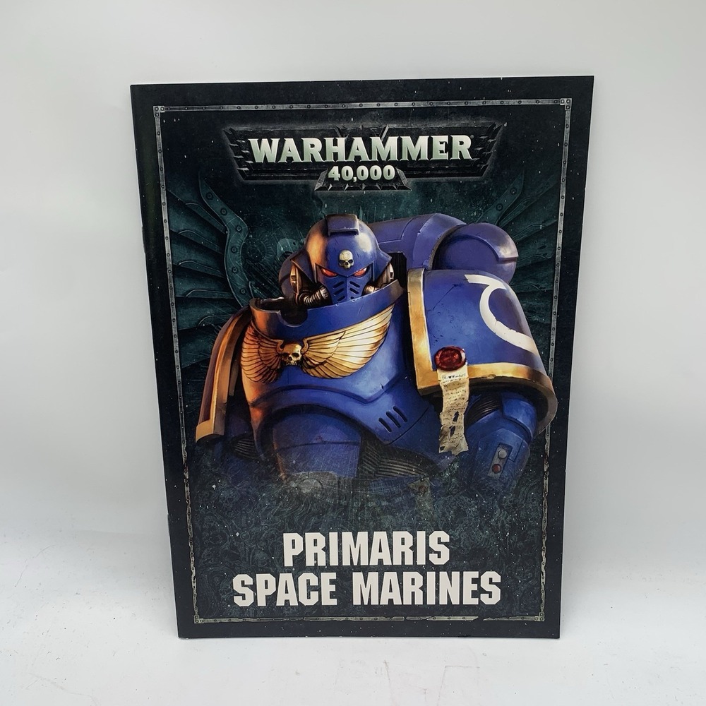 Primaris Space Marines Warhammer 40,000 40K Book Paperback Good Condition